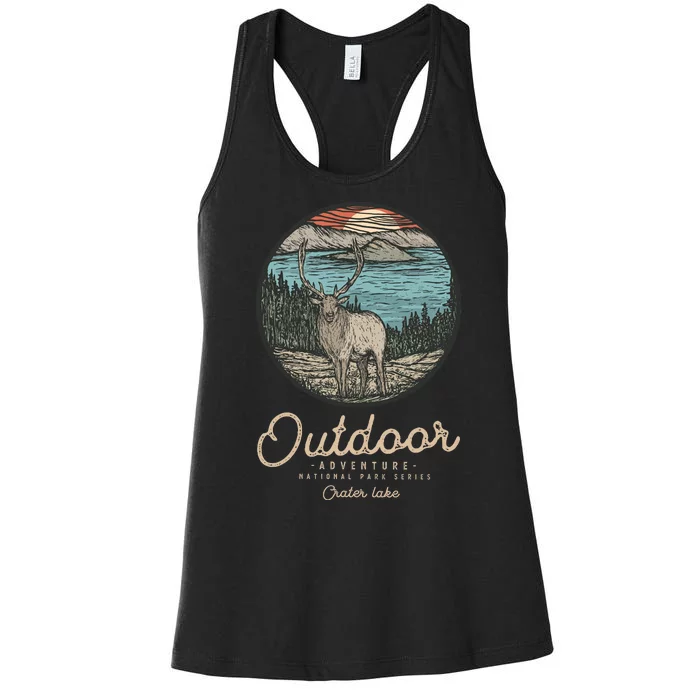 Crater Lake National Park Women's Racerback Tank