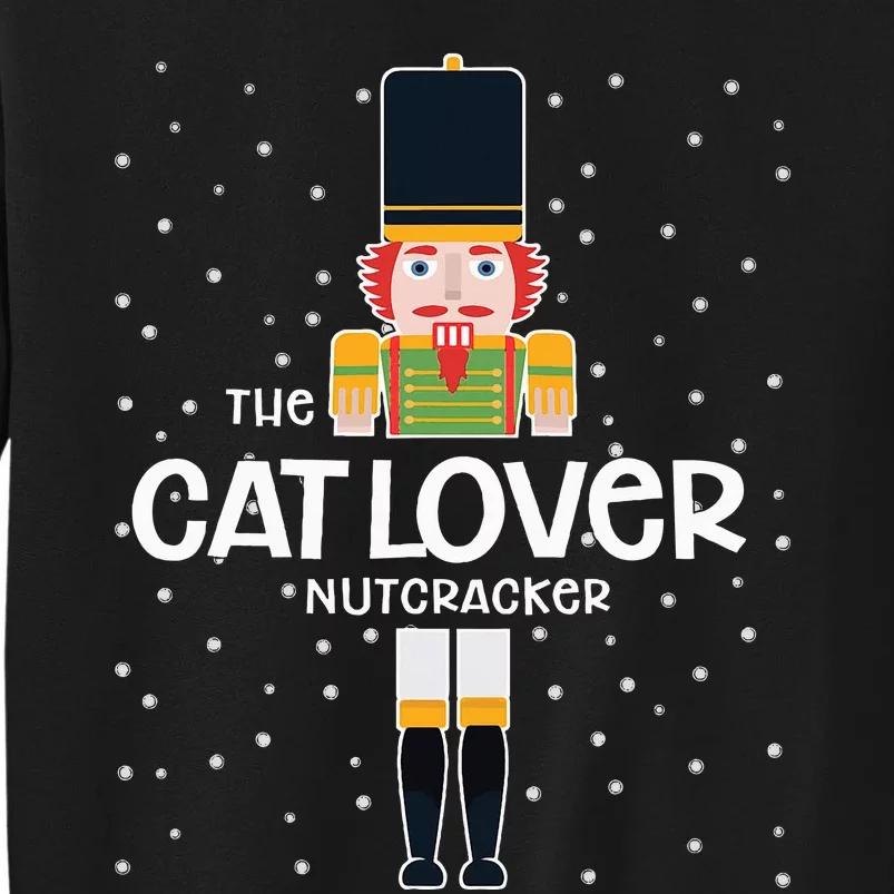 Cat Lover Nutcracker Family Matching Funny Pajama Sweatshirt