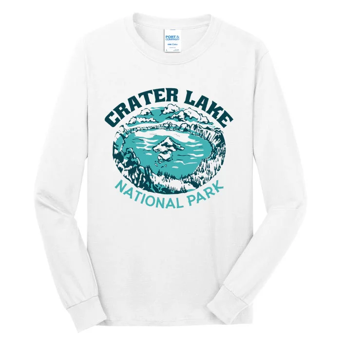 Crater Lake National Park Souvenir Mountain Hike Traveling Tall Long Sleeve T-Shirt