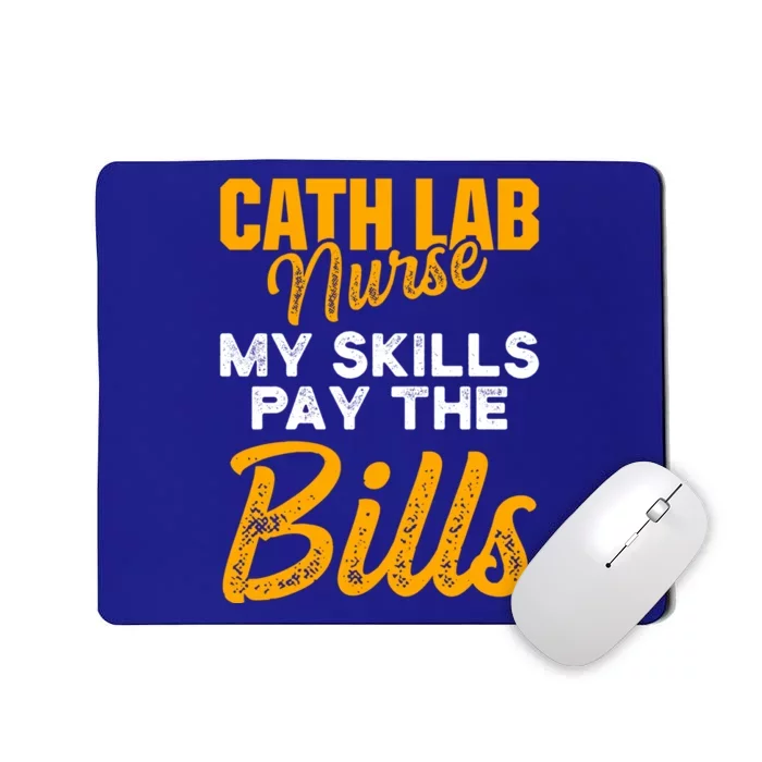 Cath Lab Nurse Skills Cardiac Nursing Rn Gift Mousepad