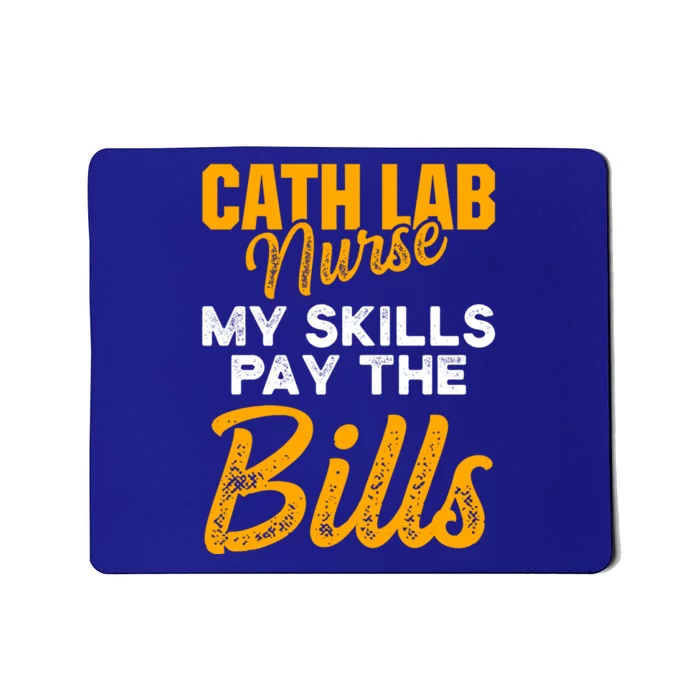 Cath Lab Nurse Skills Cardiac Nursing Rn Gift Mousepad