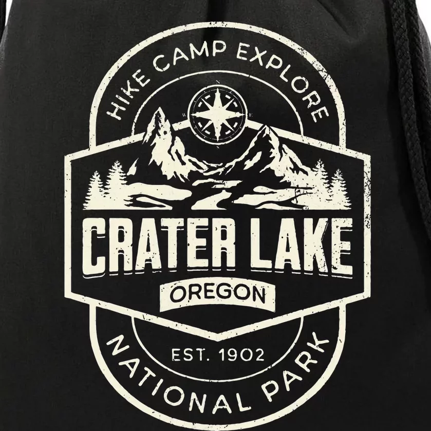 Crater Lake National Park Drawstring Bag