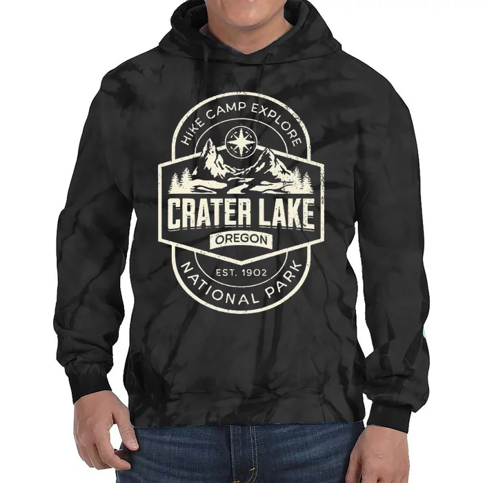 Crater Lake National Park Tie Dye Hoodie