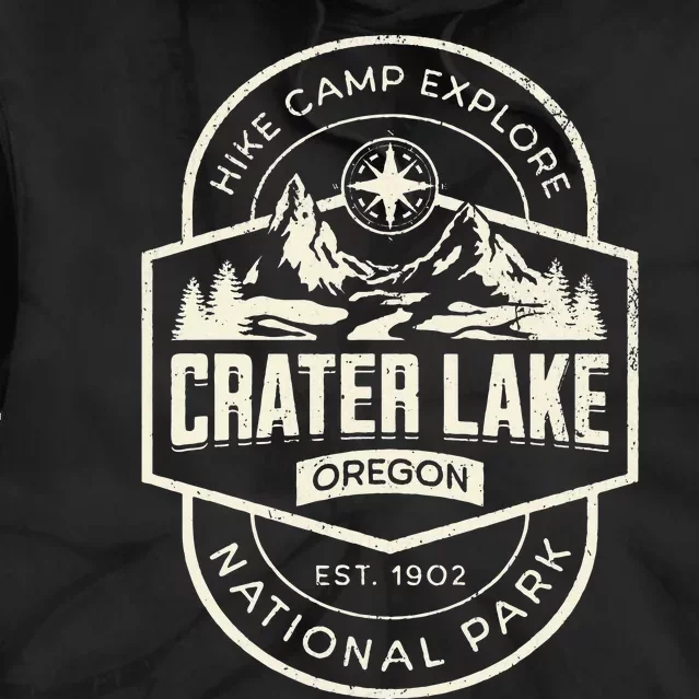 Crater Lake National Park Tie Dye Hoodie