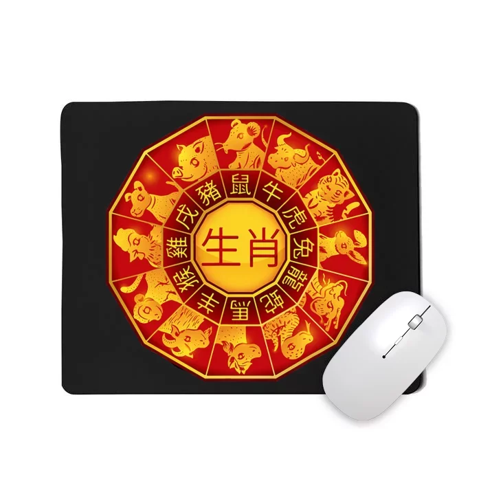 Chinese Lunar New Year Of Dragon 2024 Mousepad