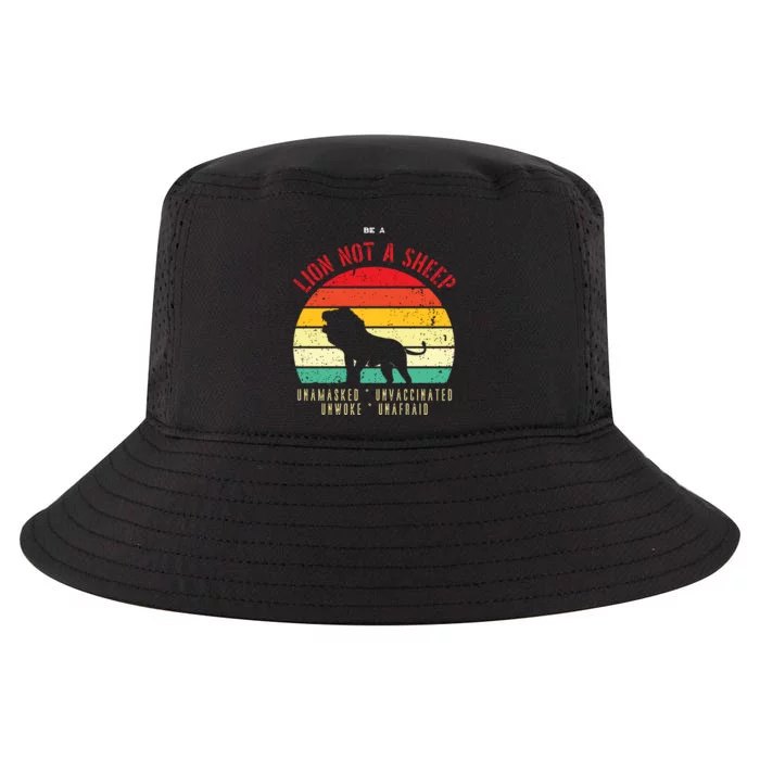 Conservative Lion Not A Sheep Cool Comfort Performance Bucket Hat