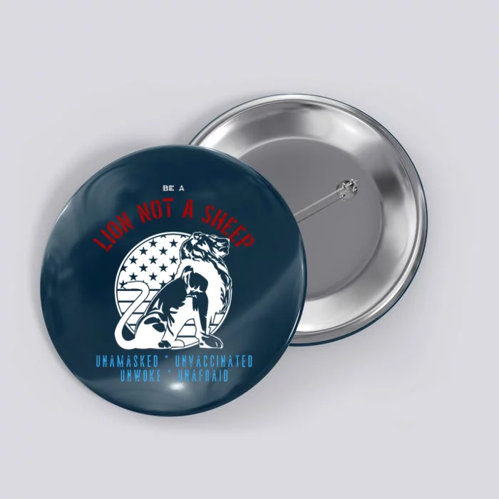 Conservative Lion Not A Sheep Button