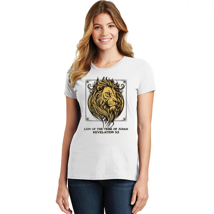 Christian Lion Of Judah Faith Gift Women's T-Shirt