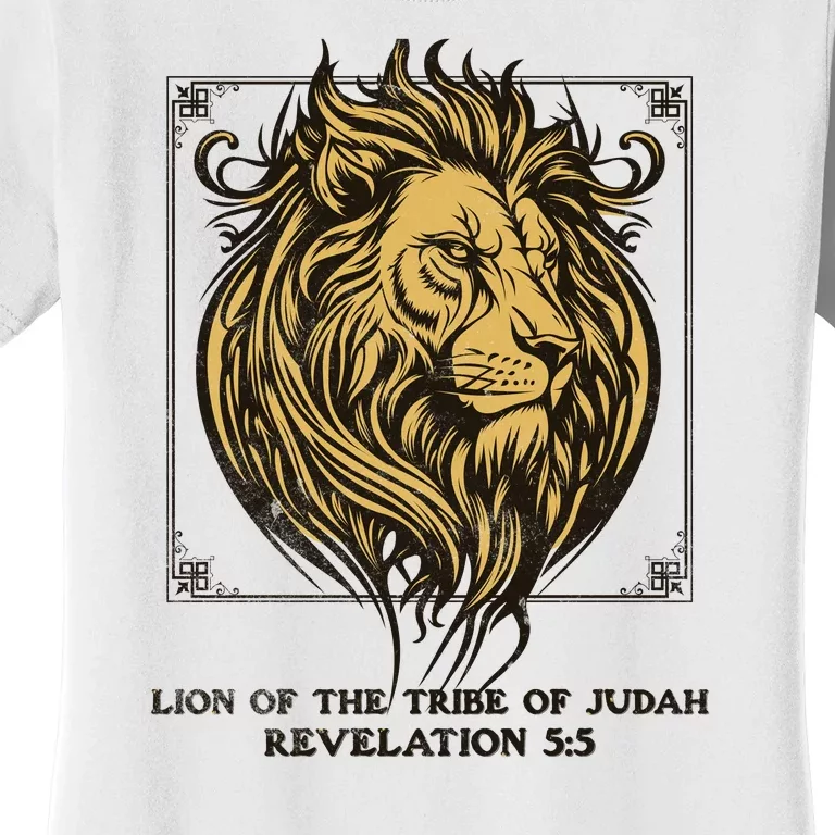 Christian Lion Of Judah Faith Gift Women's T-Shirt