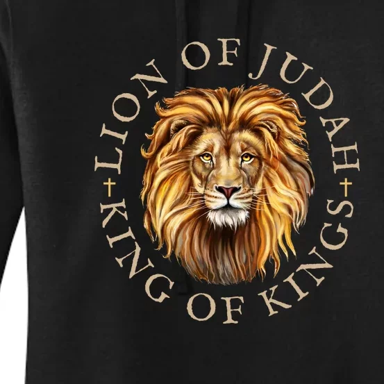 Christian Lion Of Judah Jesus Christ Gift Women's Pullover Hoodie