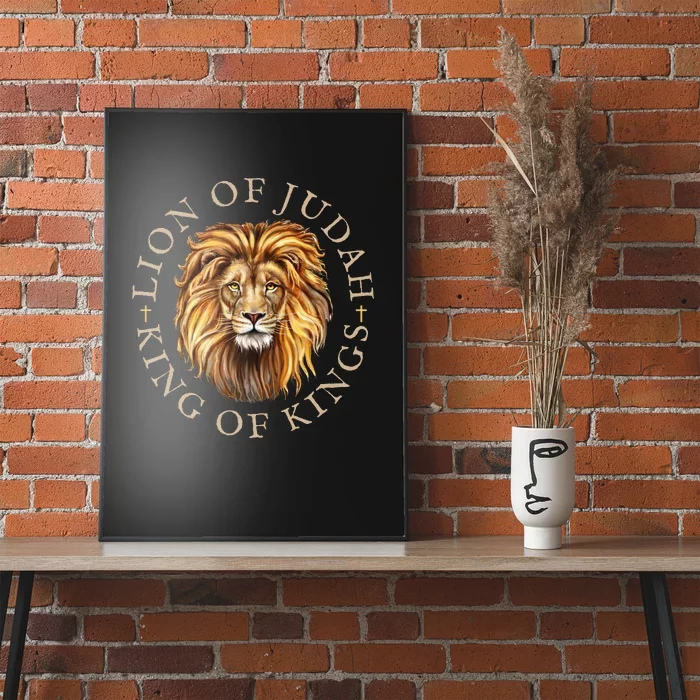 Christian Lion Of Judah Jesus Christ Gift Poster