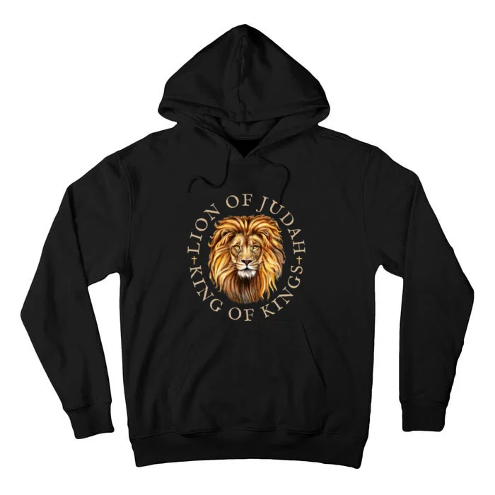 Christian Lion Of Judah Jesus Christ Gift Tall Hoodie