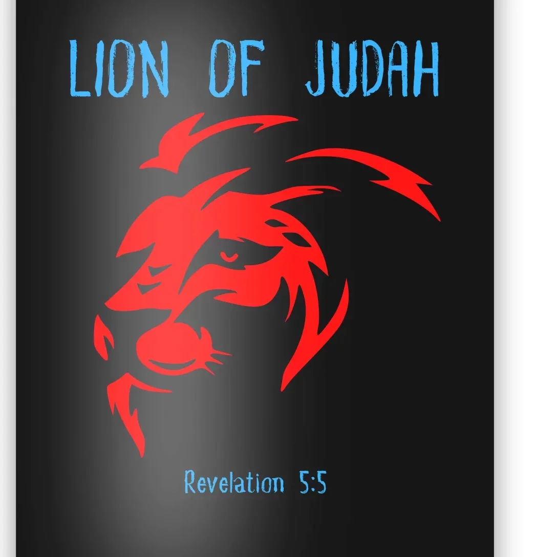 Christian Lion Of Judah Jesus Christ Gift Poster