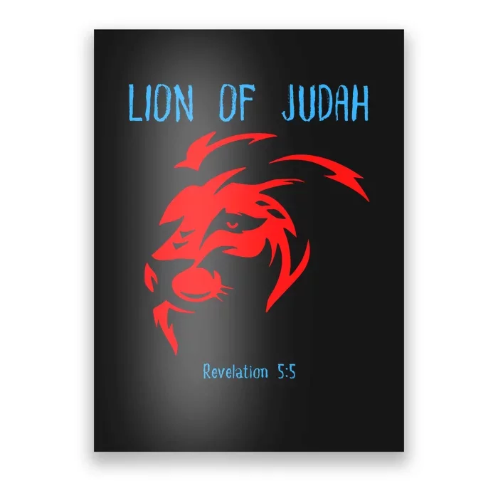 Christian Lion Of Judah Jesus Christ Gift Poster