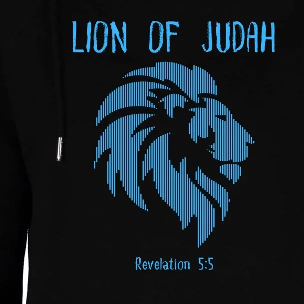 Christian Lion Of Judah Jesus Christ Gift Womens Funnel Neck Pullover Hood