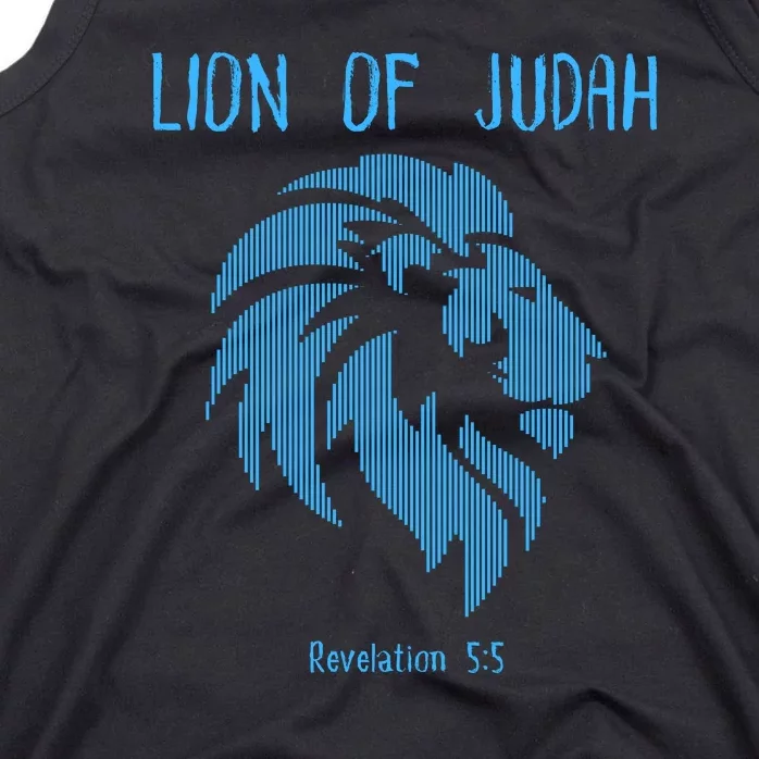 Christian Lion Of Judah Jesus Christ Gift Tank Top