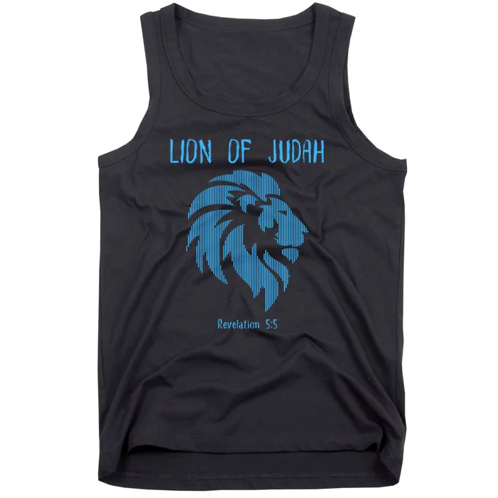 Christian Lion Of Judah Jesus Christ Gift Tank Top