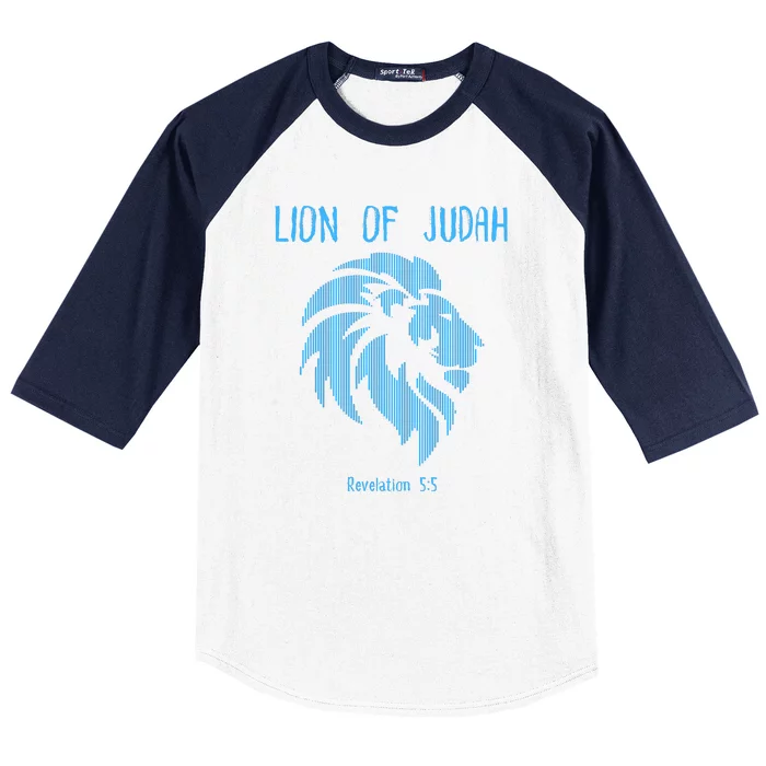 Christian Lion Of Judah Jesus Christ Gift Baseball Sleeve Shirt