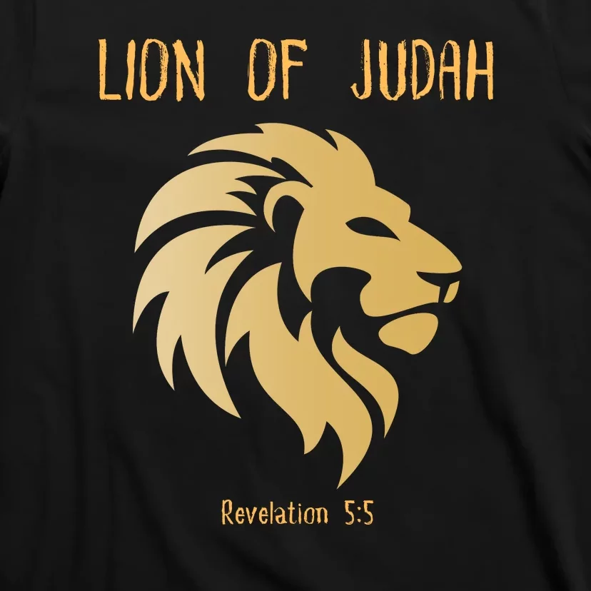 Christian Lion Of Judah Jesus Christ Gift T-Shirt