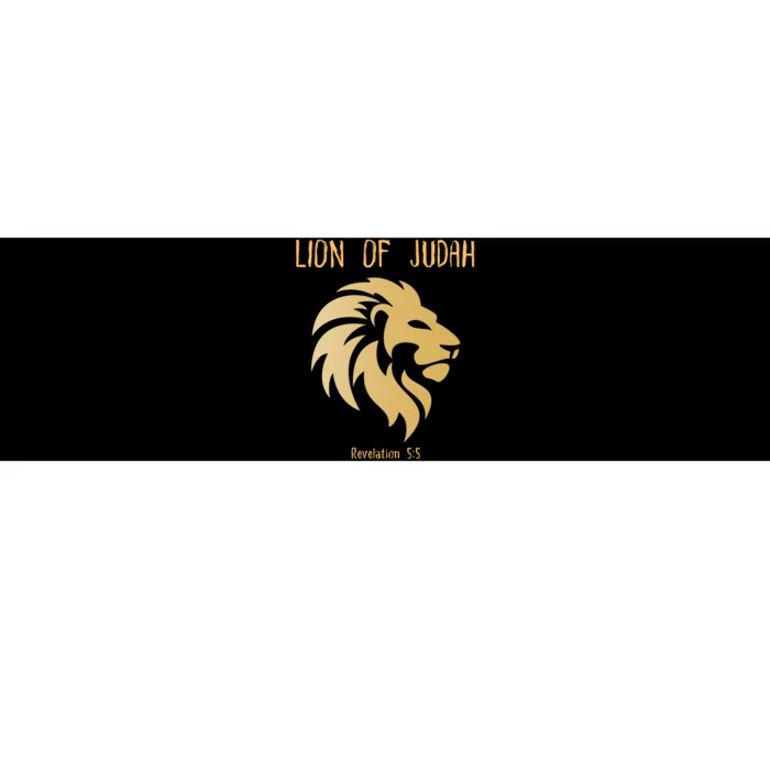 Christian Lion Of Judah Jesus Christ Gift Bumper Sticker