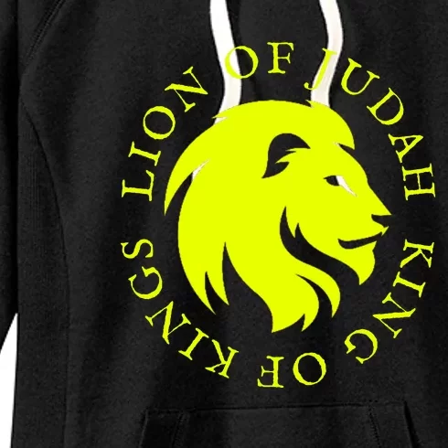 Christian Lion Of Judah Jesus Christ Gift Women's Fleece Hoodie