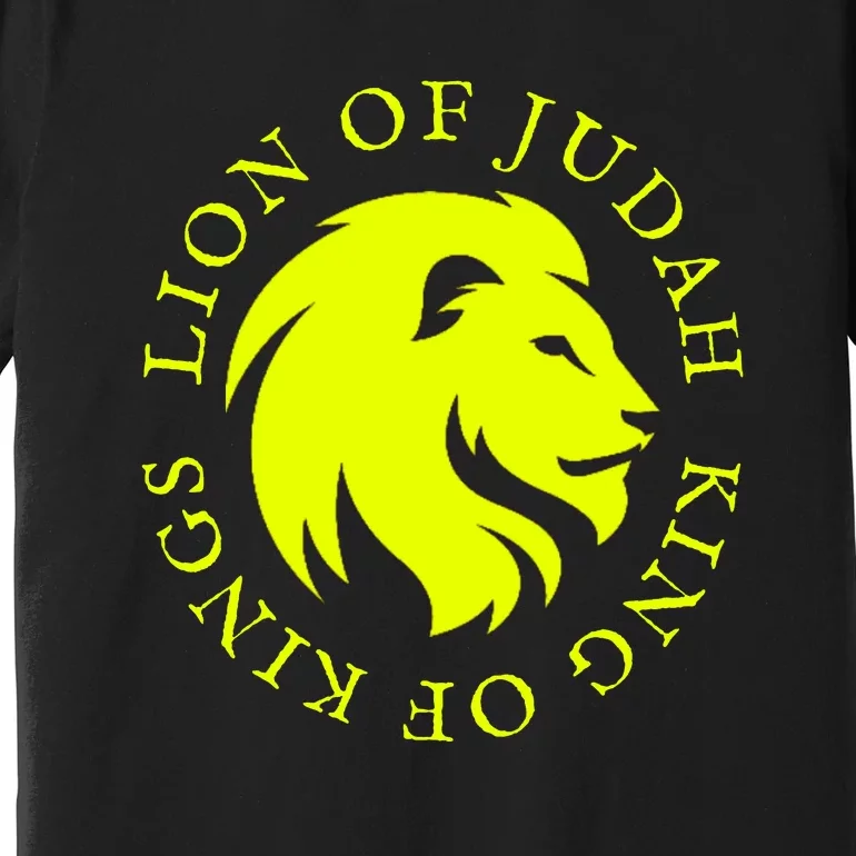 Christian Lion Of Judah Jesus Christ Gift Premium T-Shirt