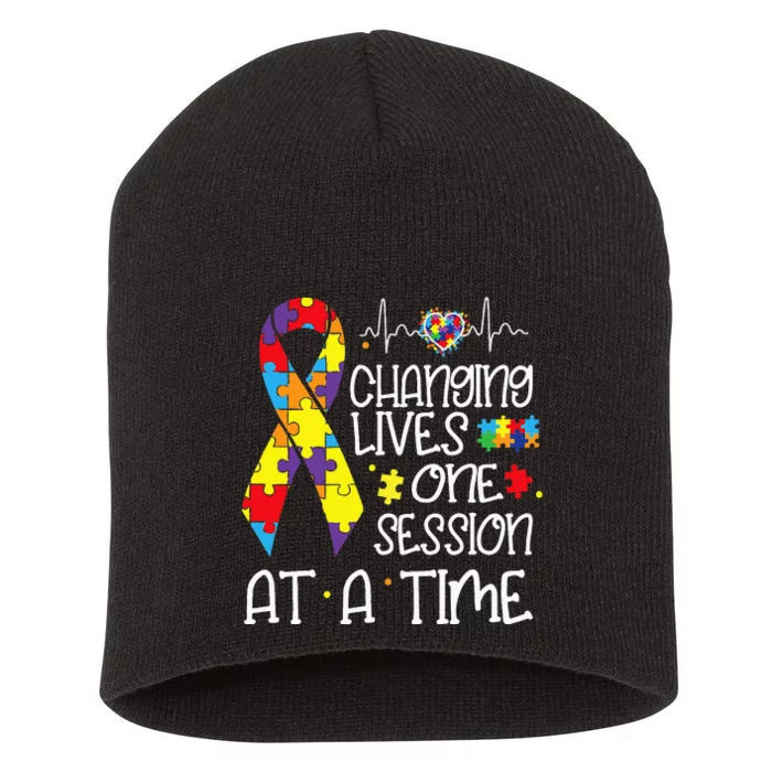 Changing Lives One Session At A Time Short Acrylic Beanie