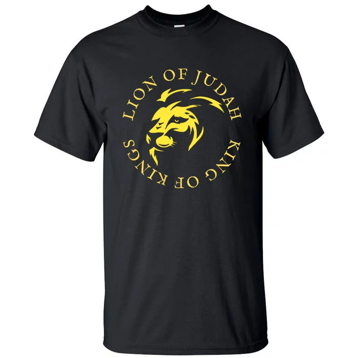 Christian Lion Of Judah Jesus Christ Gift Tall T-Shirt