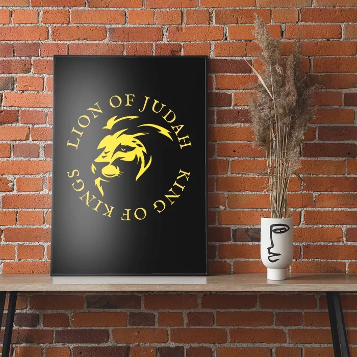 Christian Lion Of Judah Jesus Christ Gift Poster