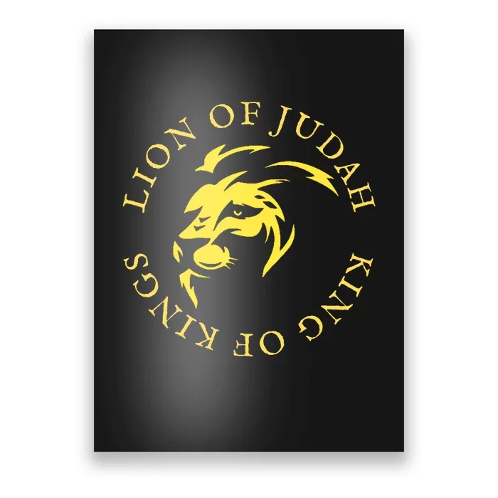 Christian Lion Of Judah Jesus Christ Gift Poster