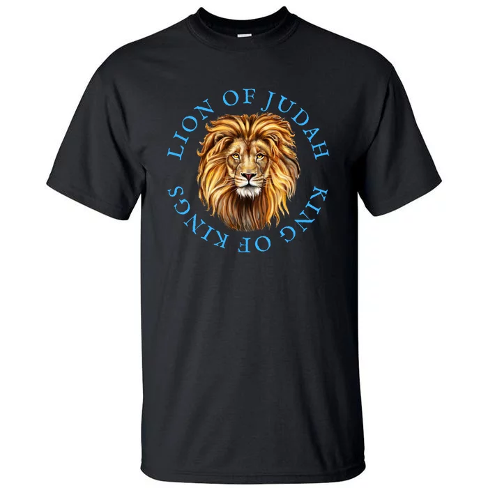 Christian Lion Of Judah Jesus Christ Gift Tall T-Shirt