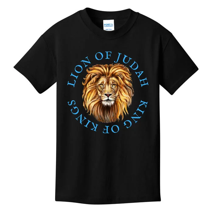 Christian Lion Of Judah Jesus Christ Gift Kids T-Shirt