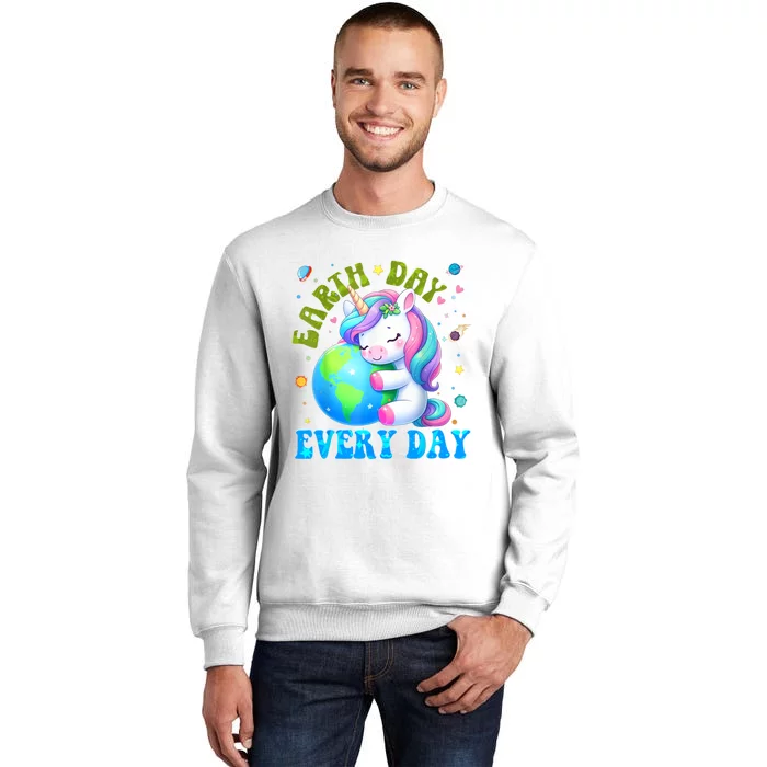 Cute Love Our Planet Unicorn Earth Day Sweatshirt