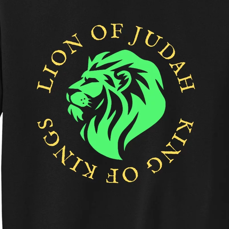 Christian Lion Of Judah Jesus Christ Gift Tall Sweatshirt