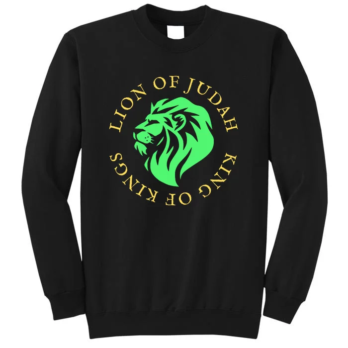 Christian Lion Of Judah Jesus Christ Gift Tall Sweatshirt