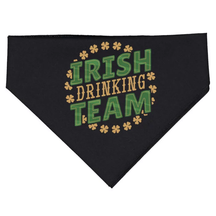 Clover Irish Drinking Team USA-Made Doggie Bandana