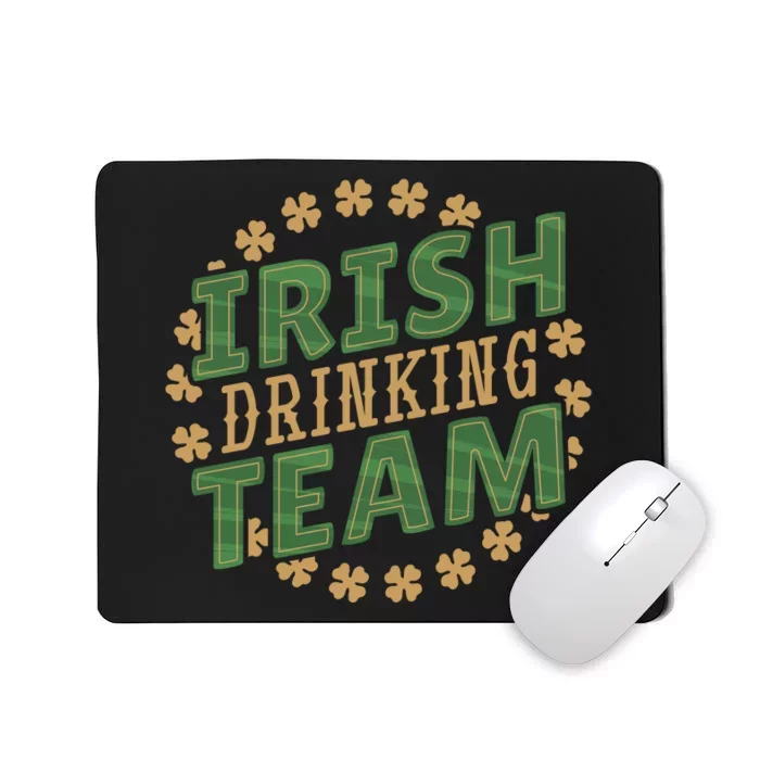 Clover Irish Drinking Team Mousepad