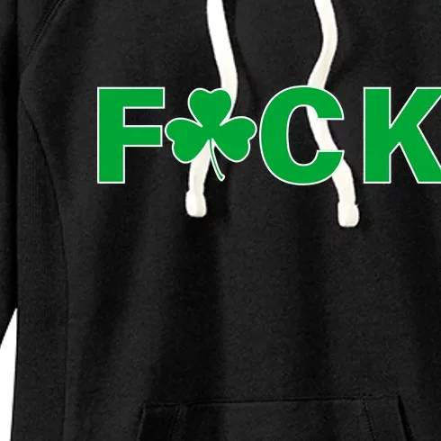 Clover Irish F*UCK Women's Fleece Hoodie