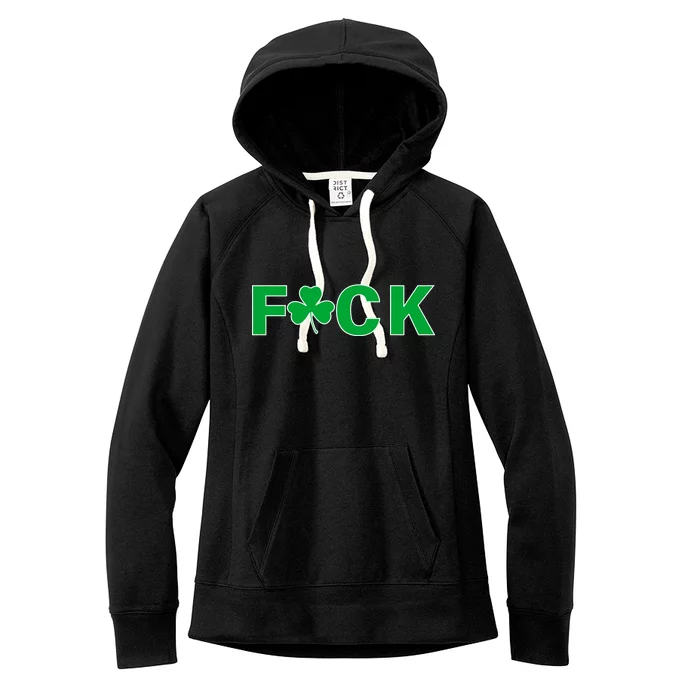 Clover Irish F*UCK Women's Fleece Hoodie