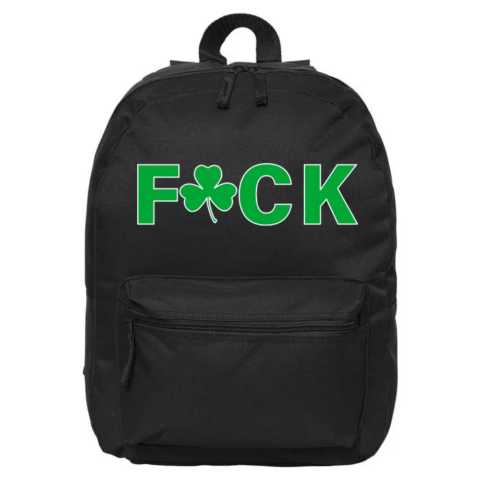 Clover Irish F*UCK 16 in Basic Backpack