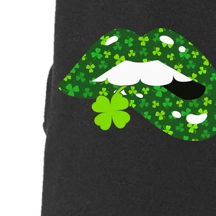 Clover Lips St.Patrick's Day Doggie 3-End Fleece Hoodie