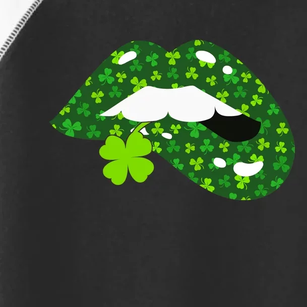 Clover Lips St.Patrick's Day Toddler Fine Jersey T-Shirt