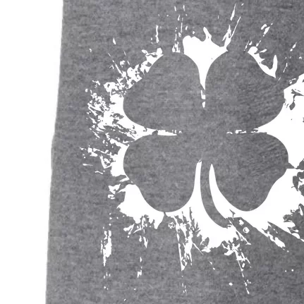 Cloverleaf Trace Splatter St. Patrick's Day Doggie 3-End Fleece Hoodie