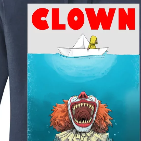 Clown Come Down Here Movie Parody Women's Pullover Hoodie