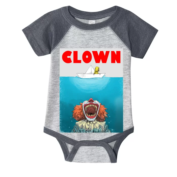 Clown Come Down Here Movie Parody Infant Baby Jersey Bodysuit