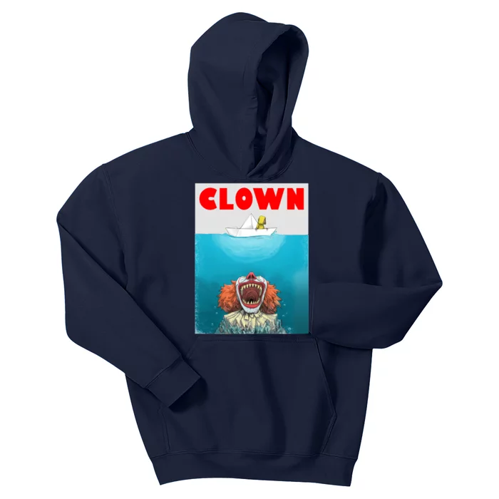 Clown Come Down Here Movie Parody Kids Hoodie