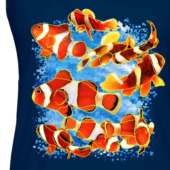 Clown Fish Ladies Essential Flowy Tank