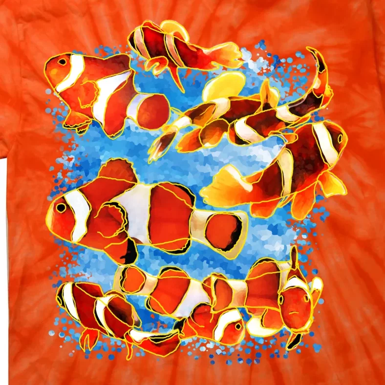 Clown Fish Tie-Dye T-Shirt