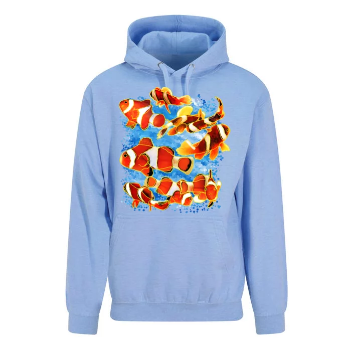 Clown Fish Unisex Surf Hoodie