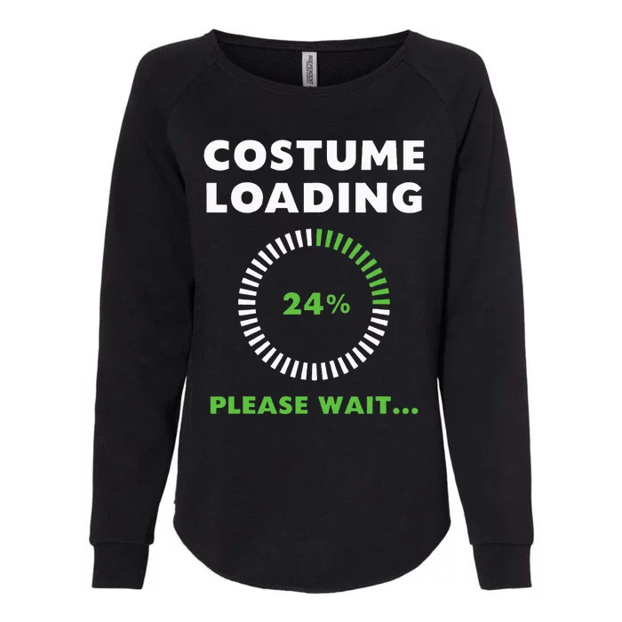 Costume Loading Please Wait Tech Cell Phone Spinning Circle Womens California Wash Sweatshirt